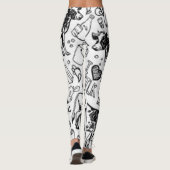 I Liebe Milch Leggings (Rückseite)