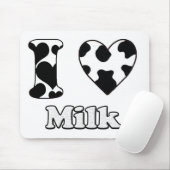 I Liebe Milch Mousepad (Mit Mouse)