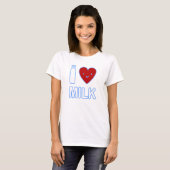 I Liebe-Milch-T - Shirt (Vorne ganz)