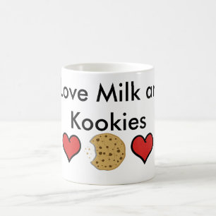 I Liebe-Milch und Kookies Tasse