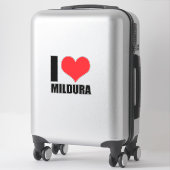 I Liebe Mildura Aufkleber (Koffer)