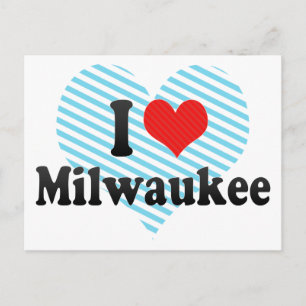 I Liebe Milwaukee Postkarte