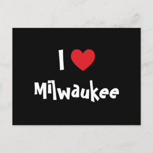 I Liebe Milwaukee Postkarte