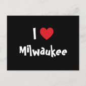 I Liebe Milwaukee Postkarte (Vorderseite)