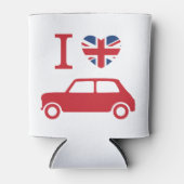 I Liebe Mini Coopers - Red Dosenkühler (Vorderseite)