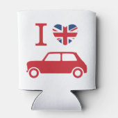I Liebe Mini Coopers - Red Dosenkühler (Rückseite)