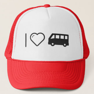 I Liebe Minibus Truckerkappe