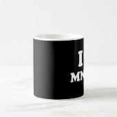 I Liebe Minimal Kaffeetasse (Mittel)