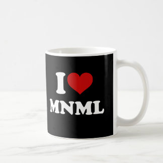 I Liebe Minimal Kaffeetasse