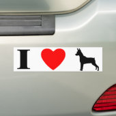 I Liebe-minimaler Button-Autoaufkleber Autoaufkleber (Auf Auto)