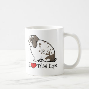I Liebe-Minischmierölniederdruck-Kaninchen Kaffeetasse
