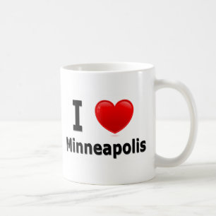 I Liebe Minneapolis Kaffeetasse