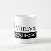 I Liebe Minneapolis Minnesota Kaffeetasse (Mittel)