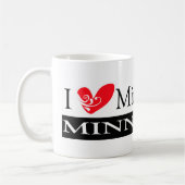 I Liebe Minneapolis Minnesota Kaffeetasse (Links)