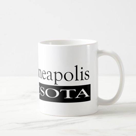 I Liebe Minneapolis Minnesota Kaffeetasse (Rechts)