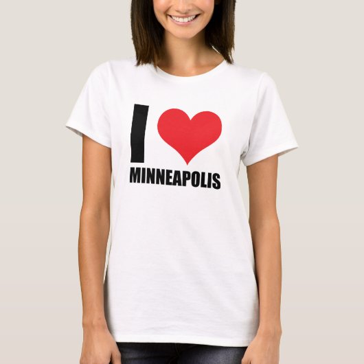 I Liebe Minneapolis T-Shirt (Vorderseite)