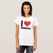 I Liebe Minneapolis T-Shirt (Vorne ganz)