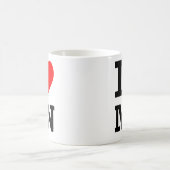 I Liebe-Minnesota-Entwurf Kaffeetasse (Mittel)
