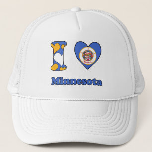 I Liebe Minnesota Truckerkappe