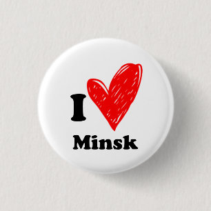 I Liebe Minsk Button