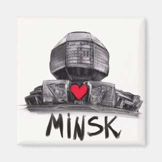 I Liebe Minsk Magnet