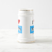 I Liebe MIPs 3 Bierstein Bierglas (Mittel)