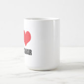 I Liebe Miramar Kaffeetasse (Mittel)