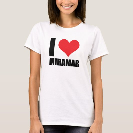 I Liebe Miramar T-Shirt (Vorderseite)