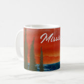 I Liebe Mississippi Kaffeetasse (Vorderseite Links)