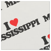I LIEBE MISSISSIPPI STOFF (Nahaufnahme)
