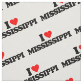 I LIEBE MISSISSIPPI STOFF (Muster)