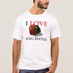 I Liebe-Mistkäfer T-Shirt