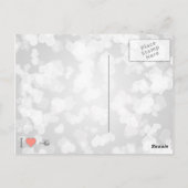 I Liebe mit Hubschrauber fliegen Postkarte (Rückseite)