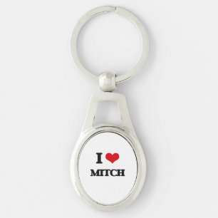 I Liebe Mitch Schlüsselanhänger