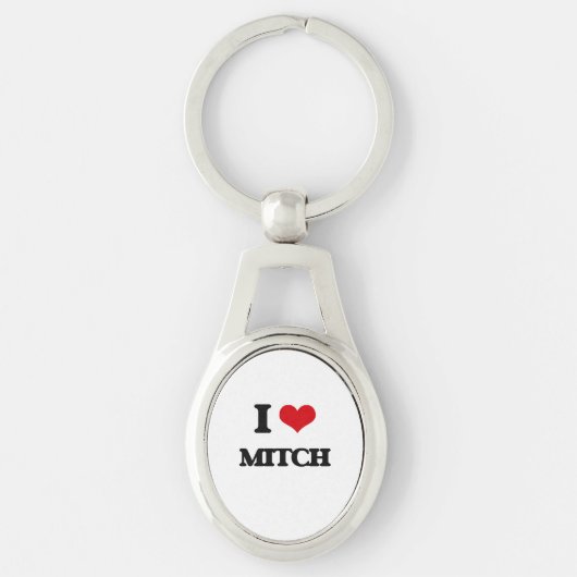 I Liebe Mitch Schlüsselanhänger (Vorderseite)