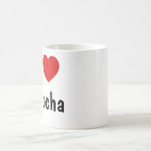 I Liebe Mocha-Kaffee Kaffeetasse (Mittel)