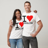 I Liebe-Modellieren T-Shirt (Unisex)