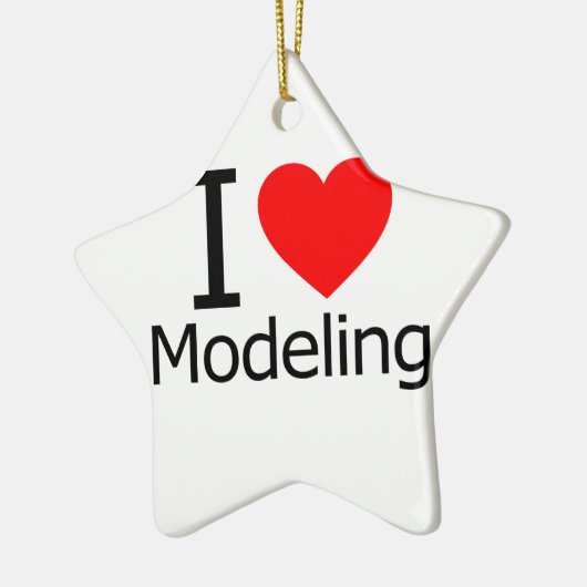 I Liebe Modellierung Keramikornament (Links)