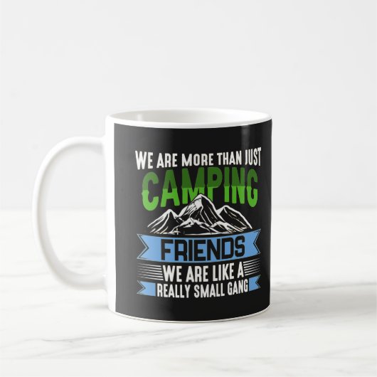 I Liebe Modernes Camping Kaffeetasse (Links)