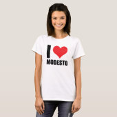 I Liebe Modesto T-Shirt (Vorne ganz)