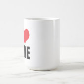 I Liebe Moe Kaffeetasse (Mittel)