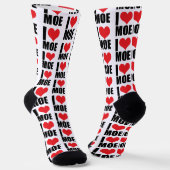 I Liebe Moe Socken (Gewinkelt)
