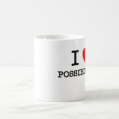 I Liebe-Möglichkeiten Kaffeetasse (Mittel)