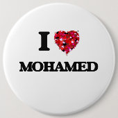 I Liebe Mohamed Button (Vorderseite)
