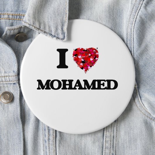 I Liebe Mohamed Button (Beispiel)
