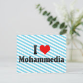 I Liebe Mohammedia, Marokko Postkarte (Stehend Vorderseite)
