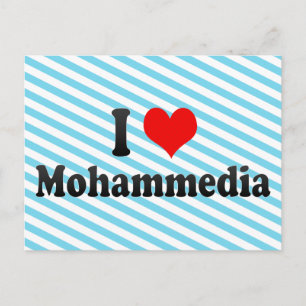 I Liebe Mohammedia, Marokko Postkarte