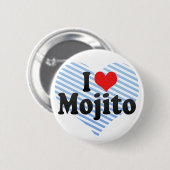 I Liebe Mojito Button (Vorne & Hinten)
