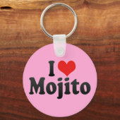 I Liebe Mojito Schlüsselanhänger (Vorderseite)