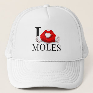 I Liebe-Mole-Kappen Truckerkappe